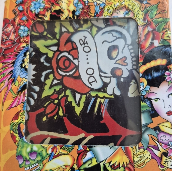 Ed Hardy Skull Coasters Set - Picture 3 of 8